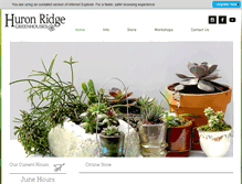Tablet Screenshot of huronridge.ca